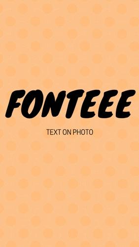 download Fonteee: Text on photo apk